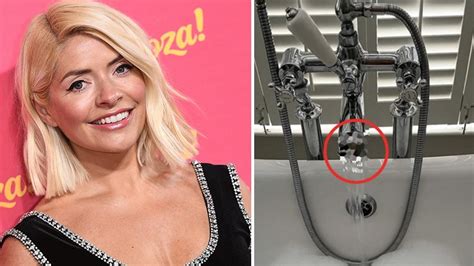 Holly Willoughby deletes bath pic as fans spot her reflection in taps